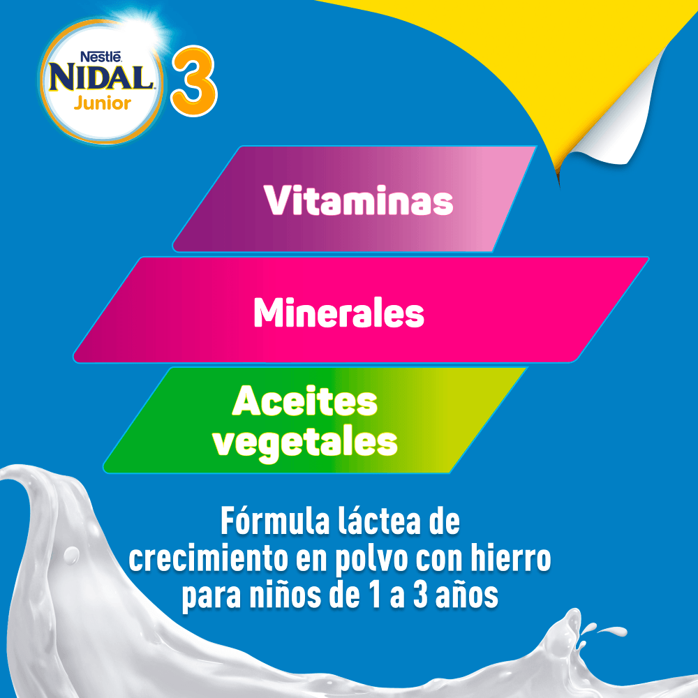 Fórmula Láctea NIDAL® 3  Junior 800g 