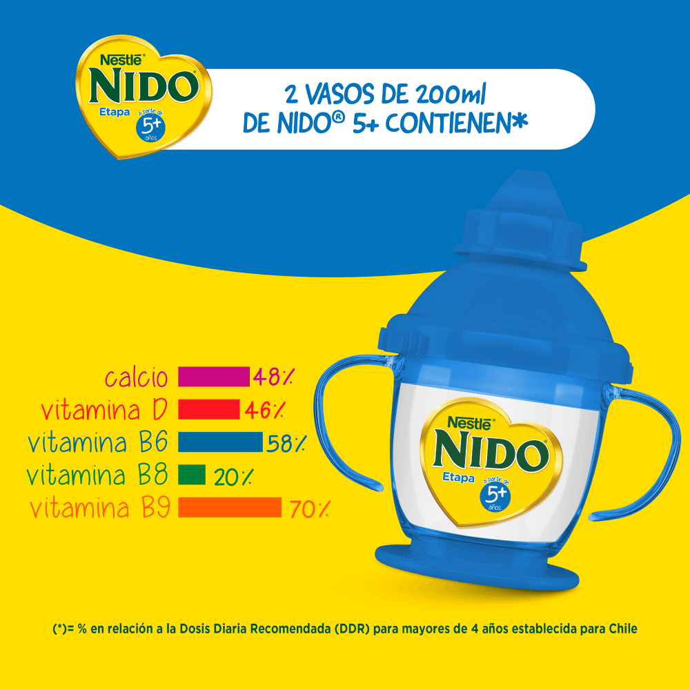 Leche en Polvo NIDO® 5+