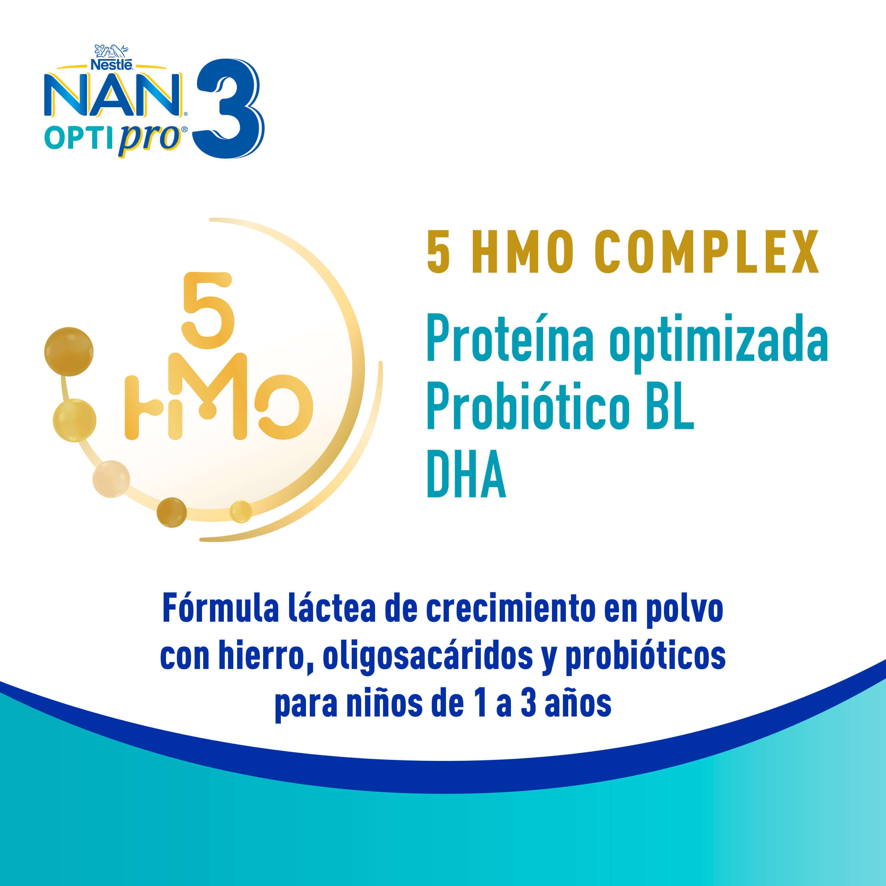 Fórmula Infantil NAN® 3 OPTIPRO® 800g