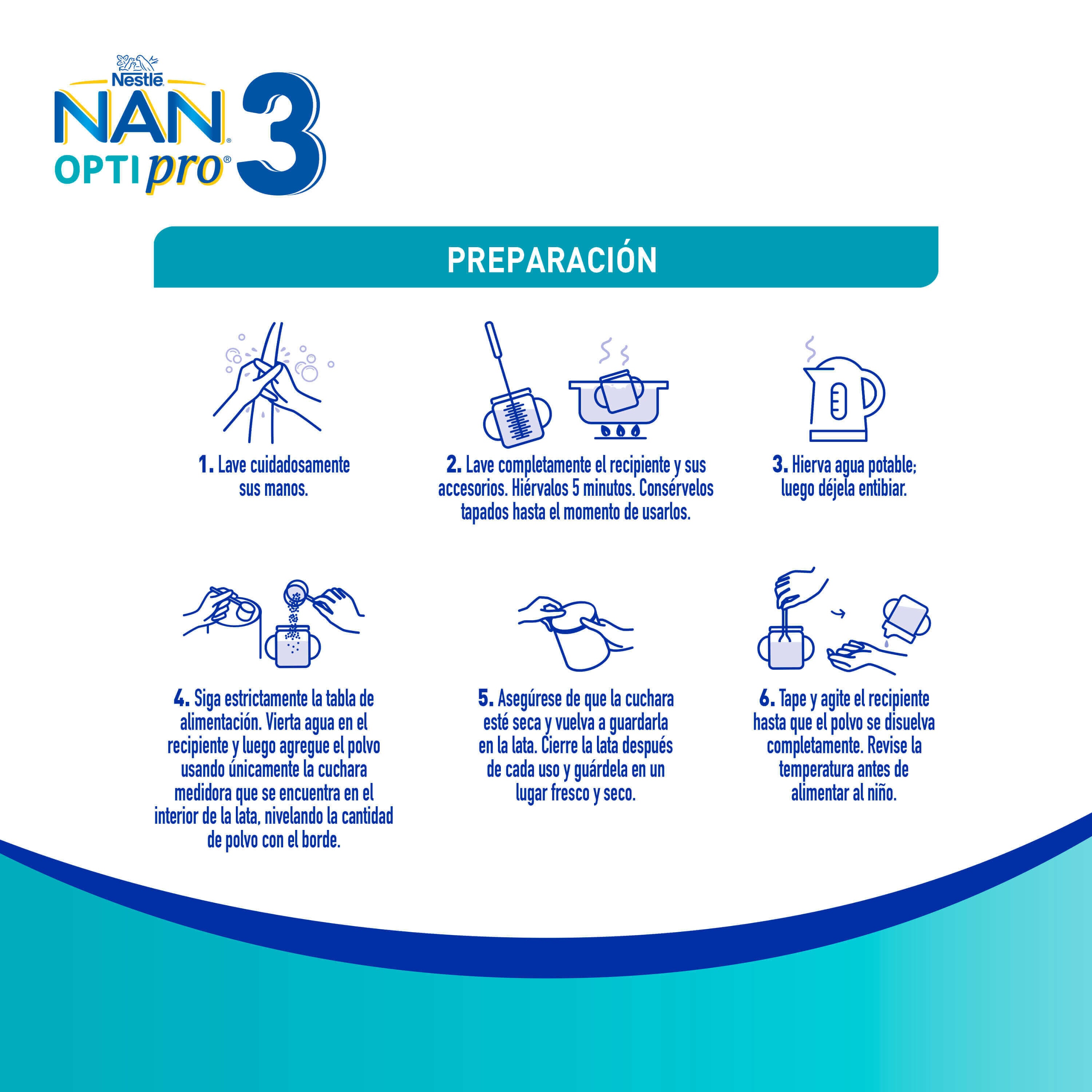 Fórmula Infantil NAN® 3 OPTIPRO® 800g
