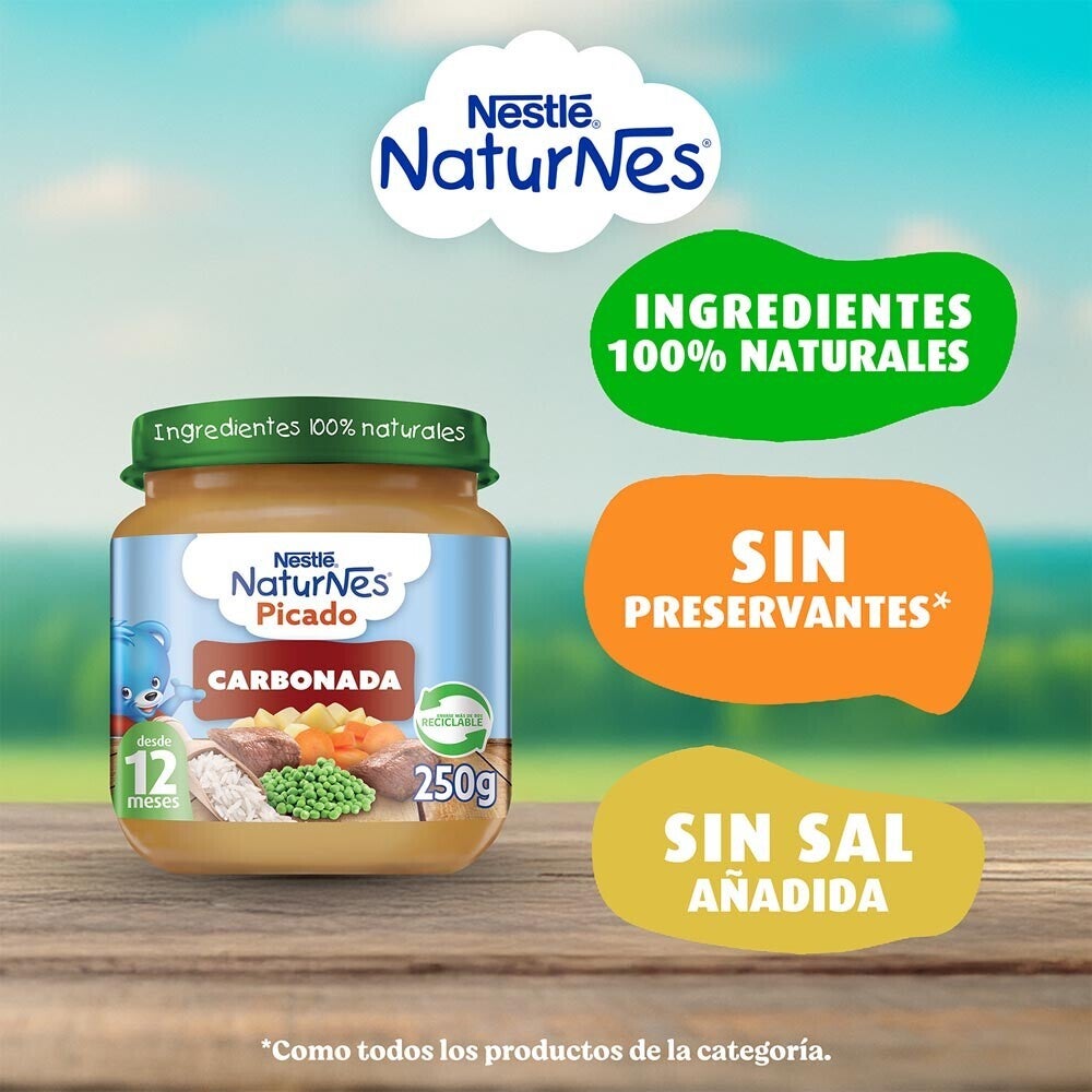 Picado Naturnes Carbonada 250g