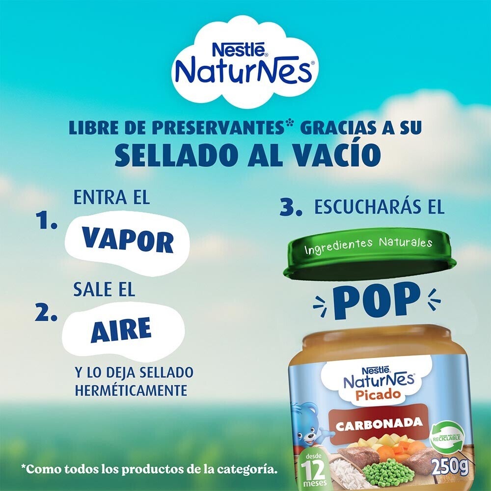 Picado Naturnes Carbonada 250g