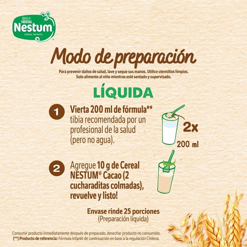 Cereal Infantil Nestum® Cacao 250g