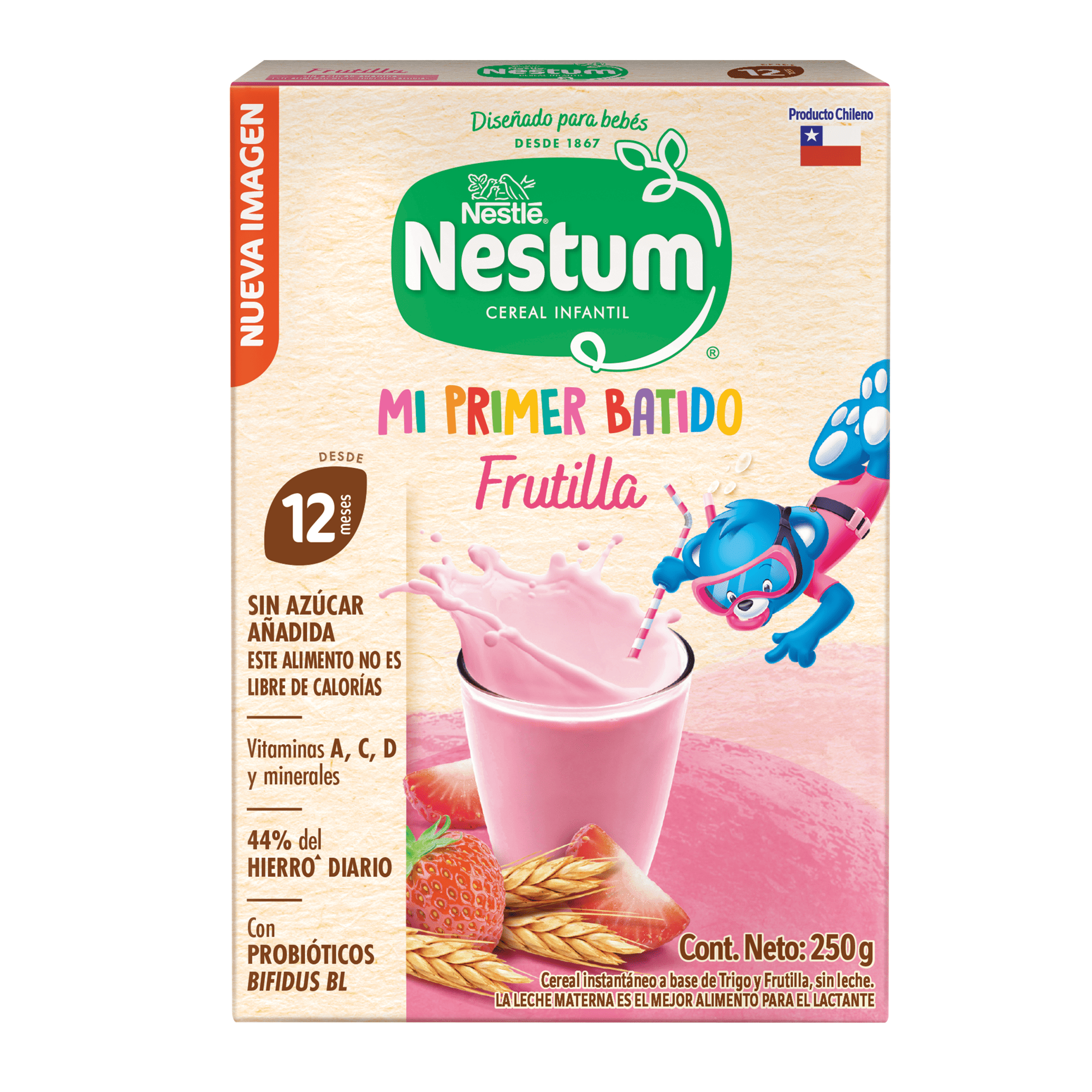 Cereal Infantil Nestum Frutilla® 250g