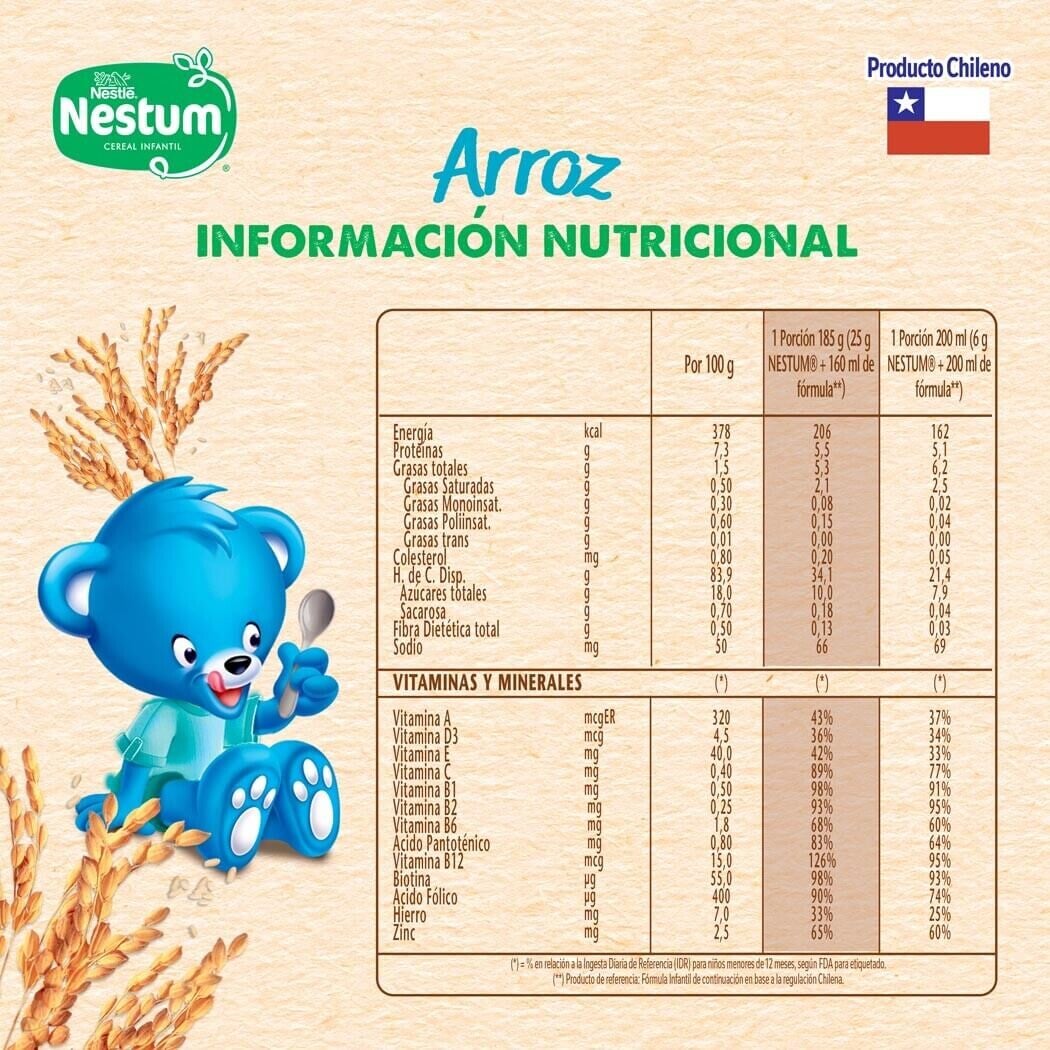 Cereal Infantil Nestum® Arroz 250g