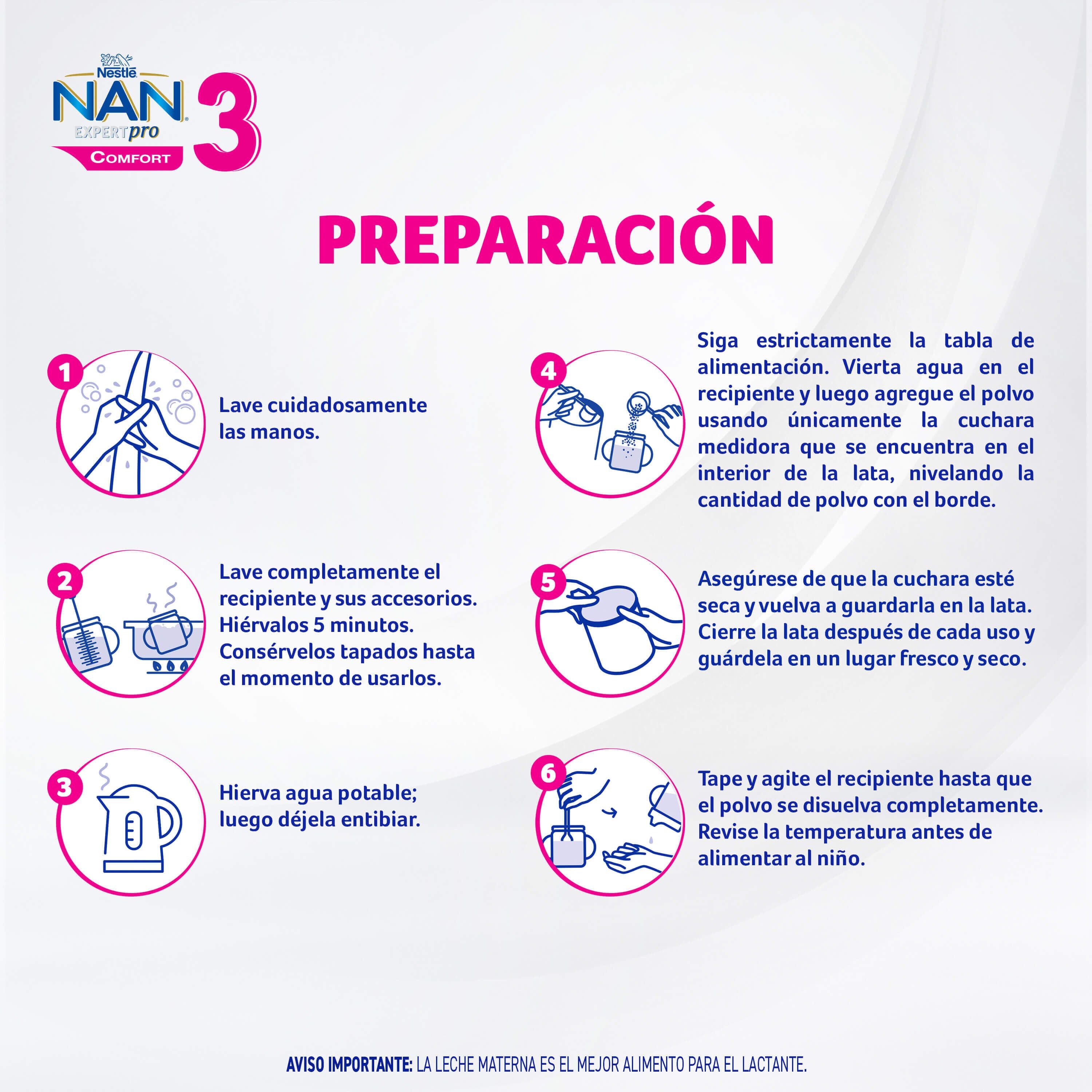 NAN® EXPERTPRO COMFORT Etapa 3 800g