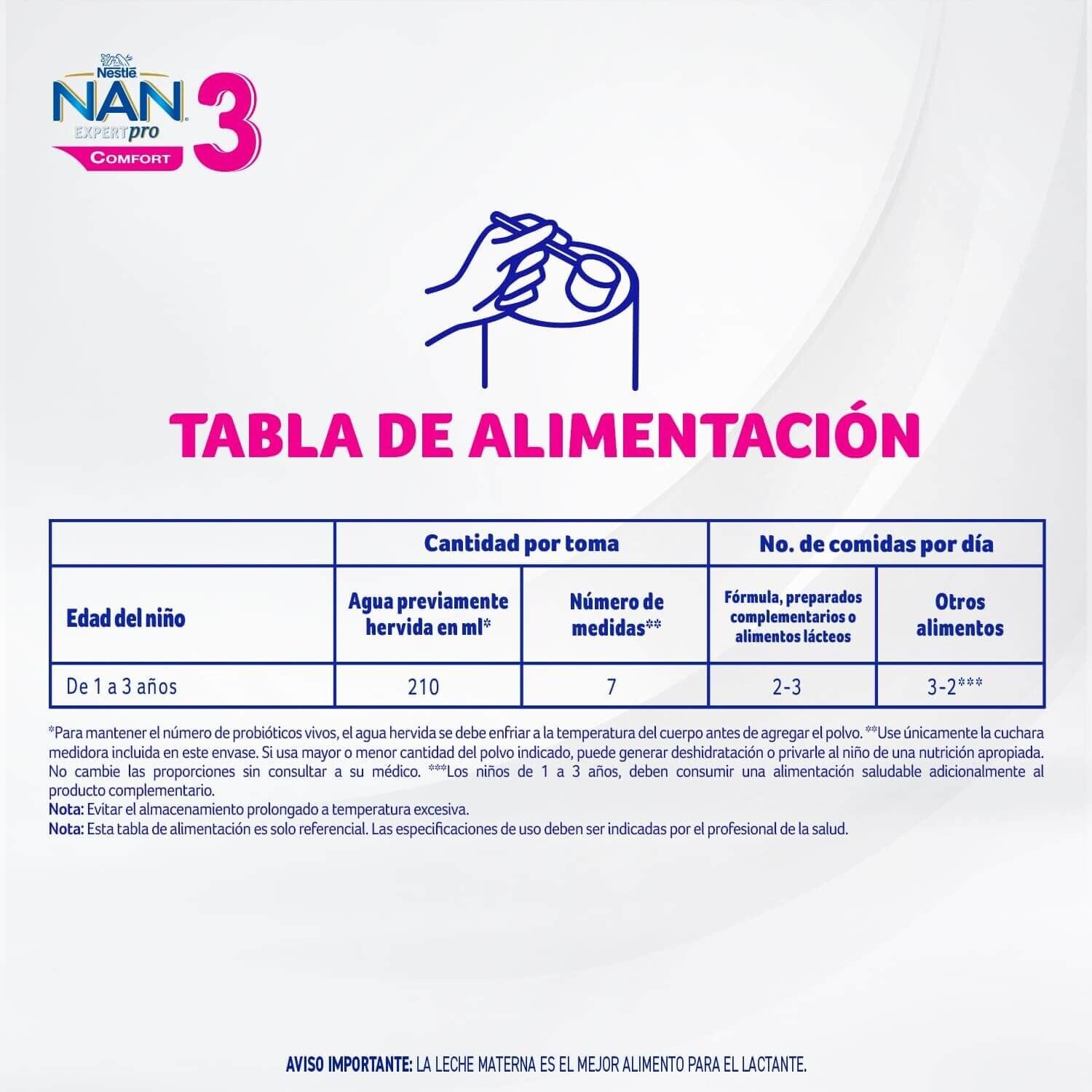 Fórmula Infantil NAN® Comfort Expertpro Etapa 3 800g