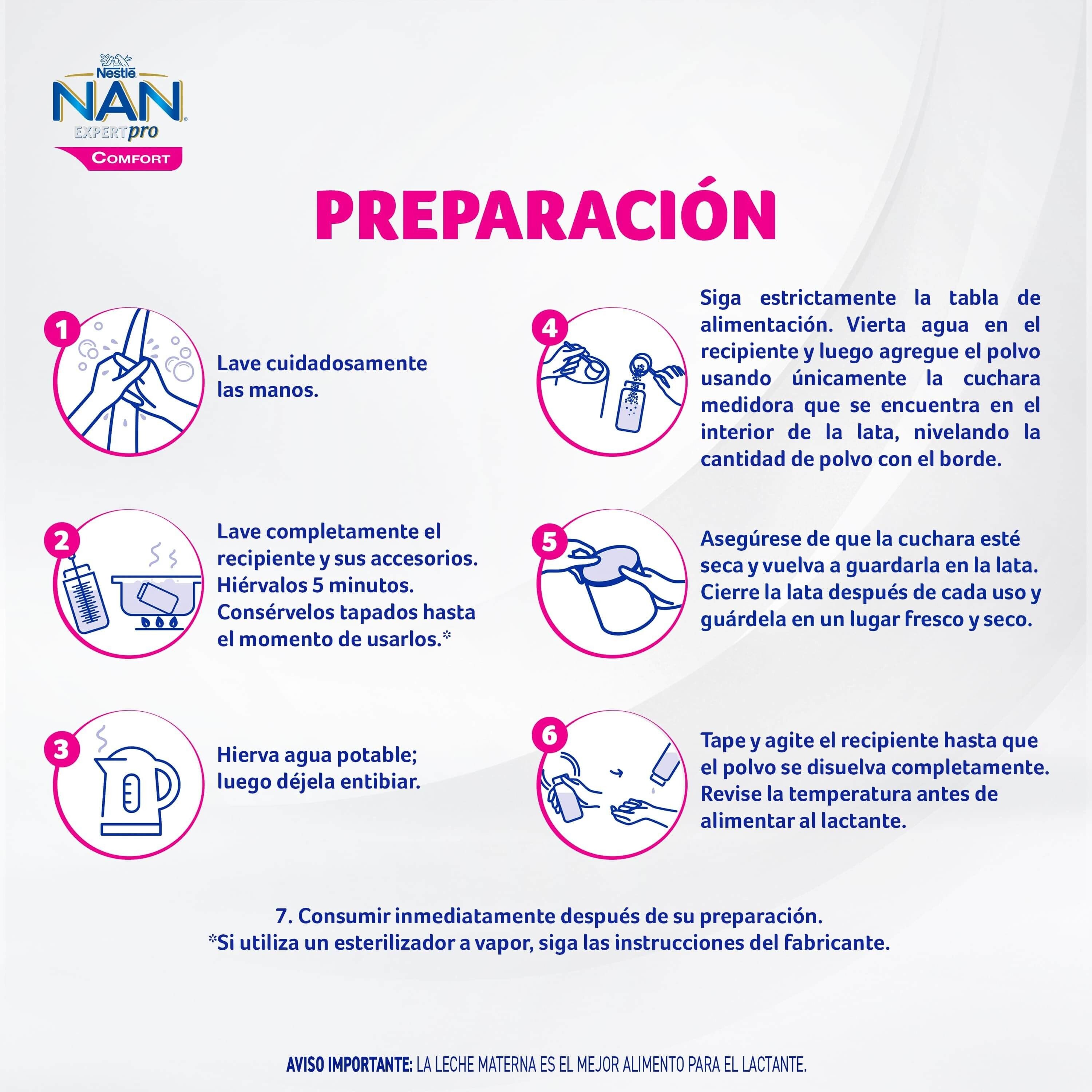 Fórmula Infantil NAN® Comfort Expertpro Etapa 3 800g