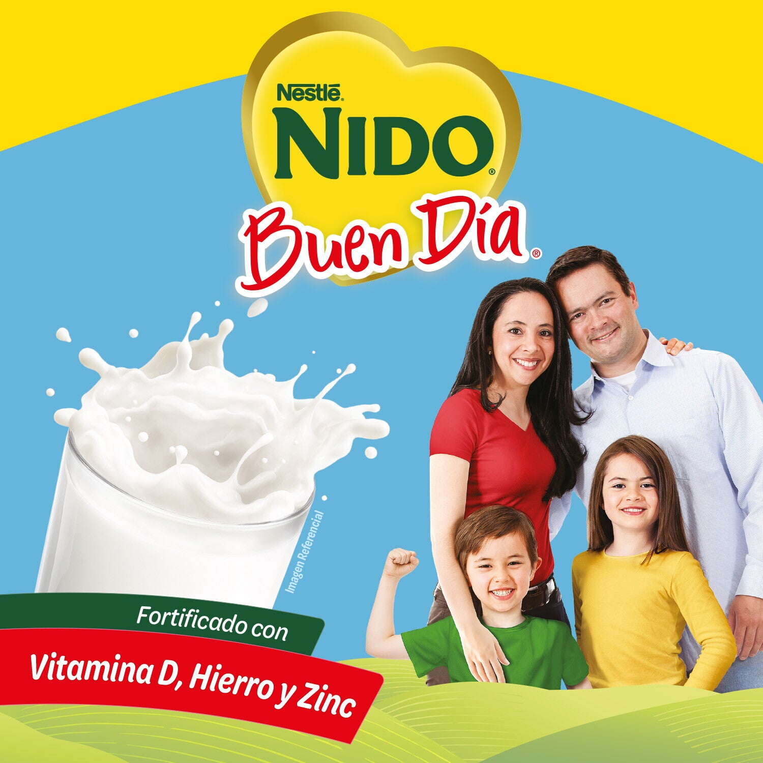 Bebida Láctea NIDO® Buen Día Semidescremada
