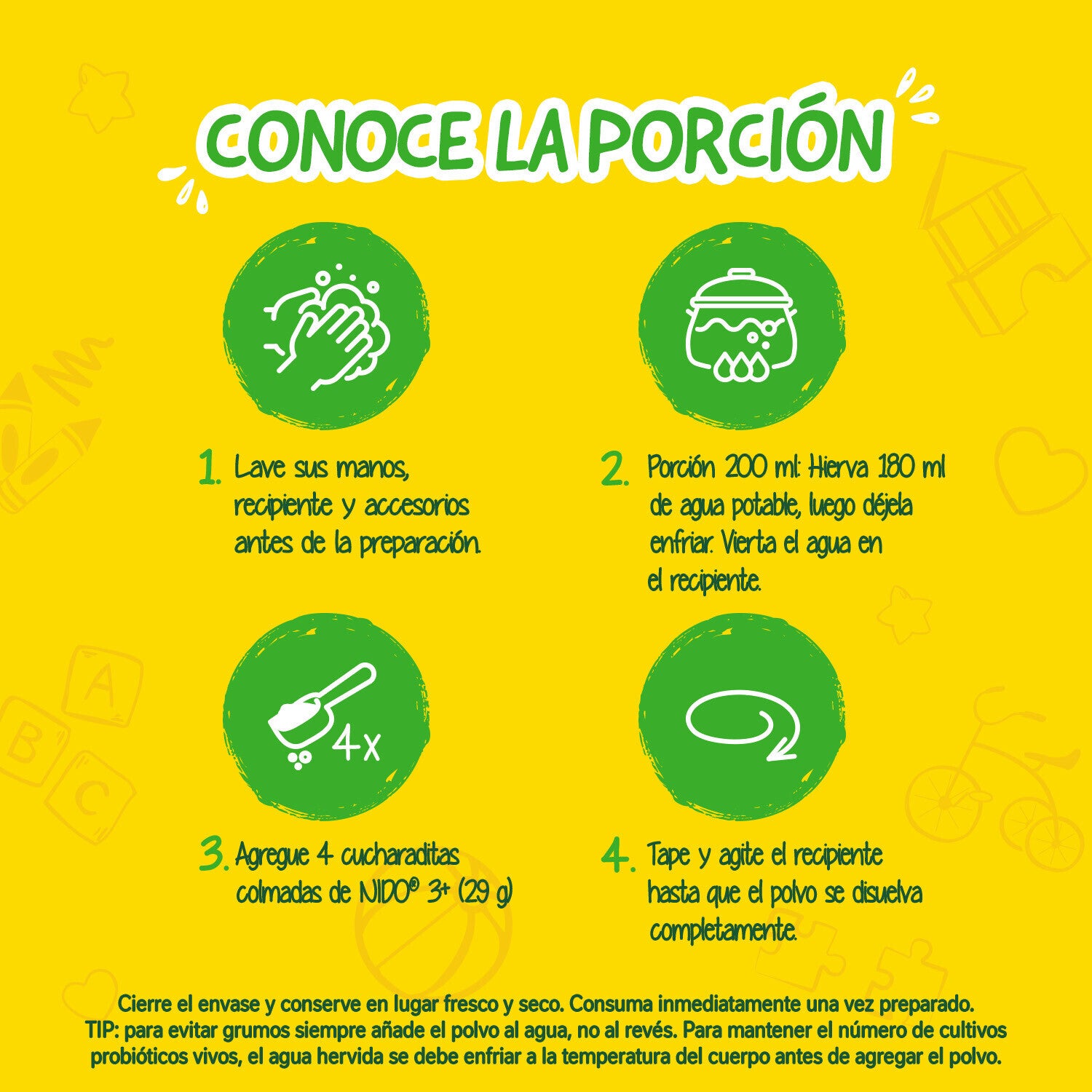 Leche en Polvo NIDO® 3+