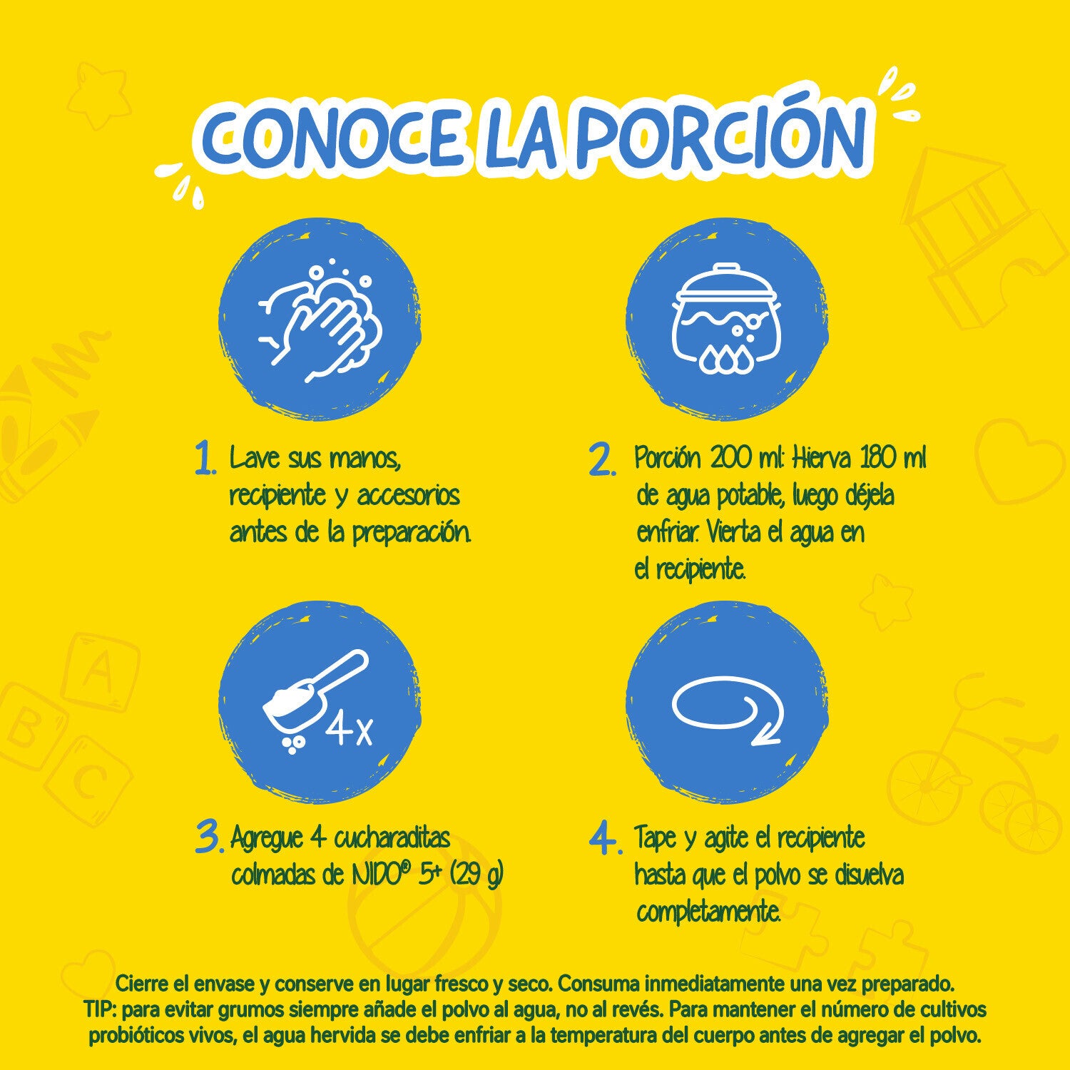 Leche en Polvo NIDO® 5+