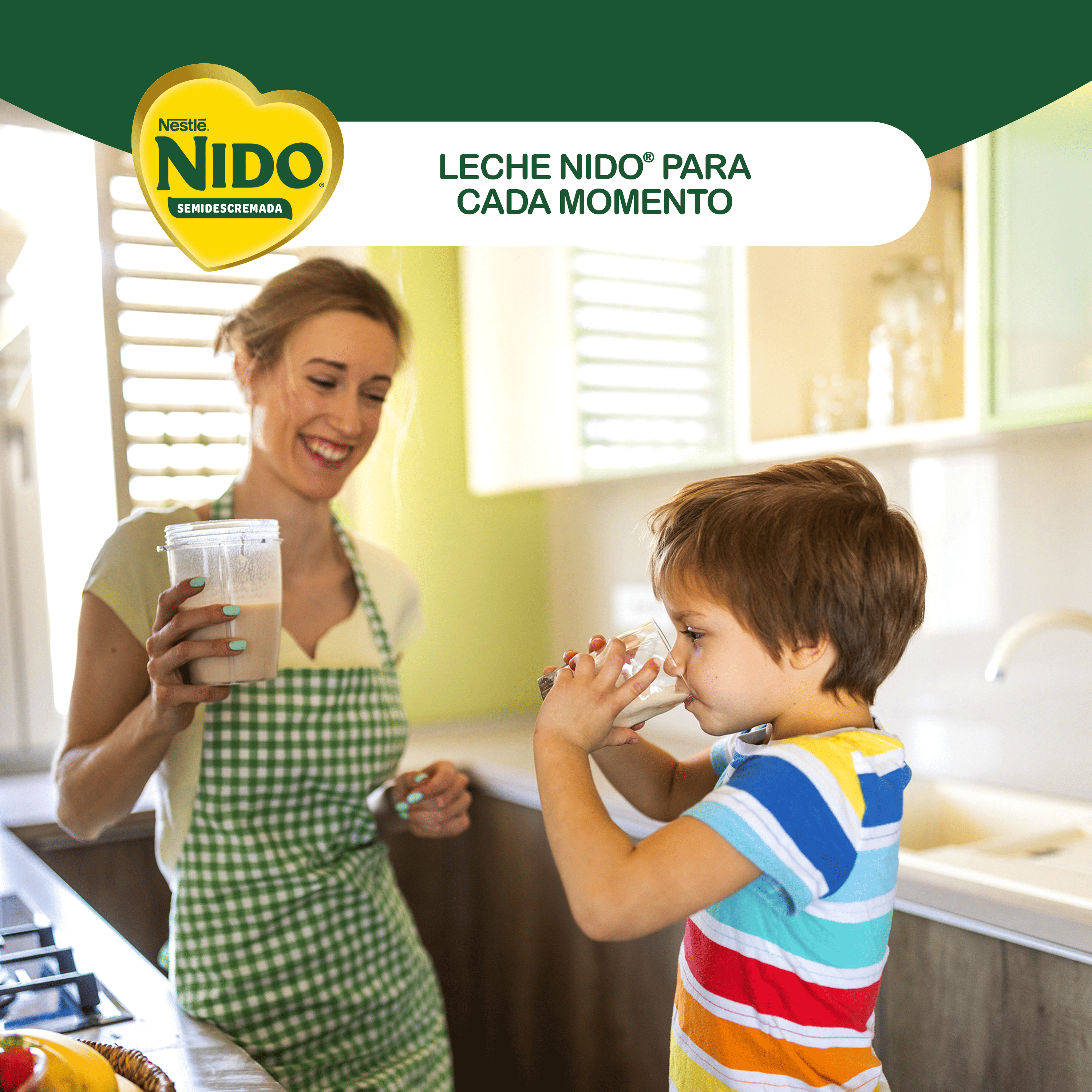 Leche en Polvo NIDO® Semidescremada