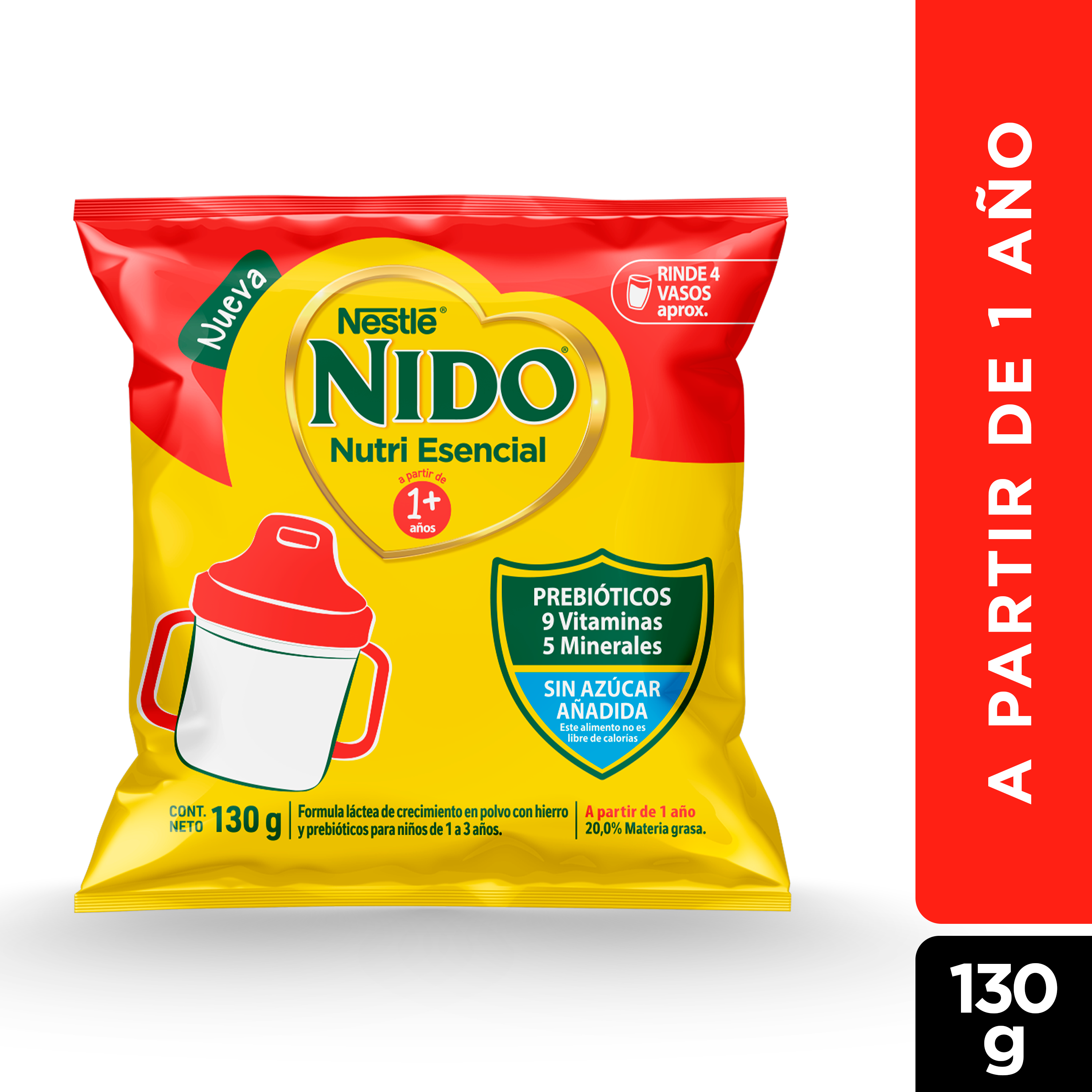 NIDO 1+ NUTRIESENCIAL 130g