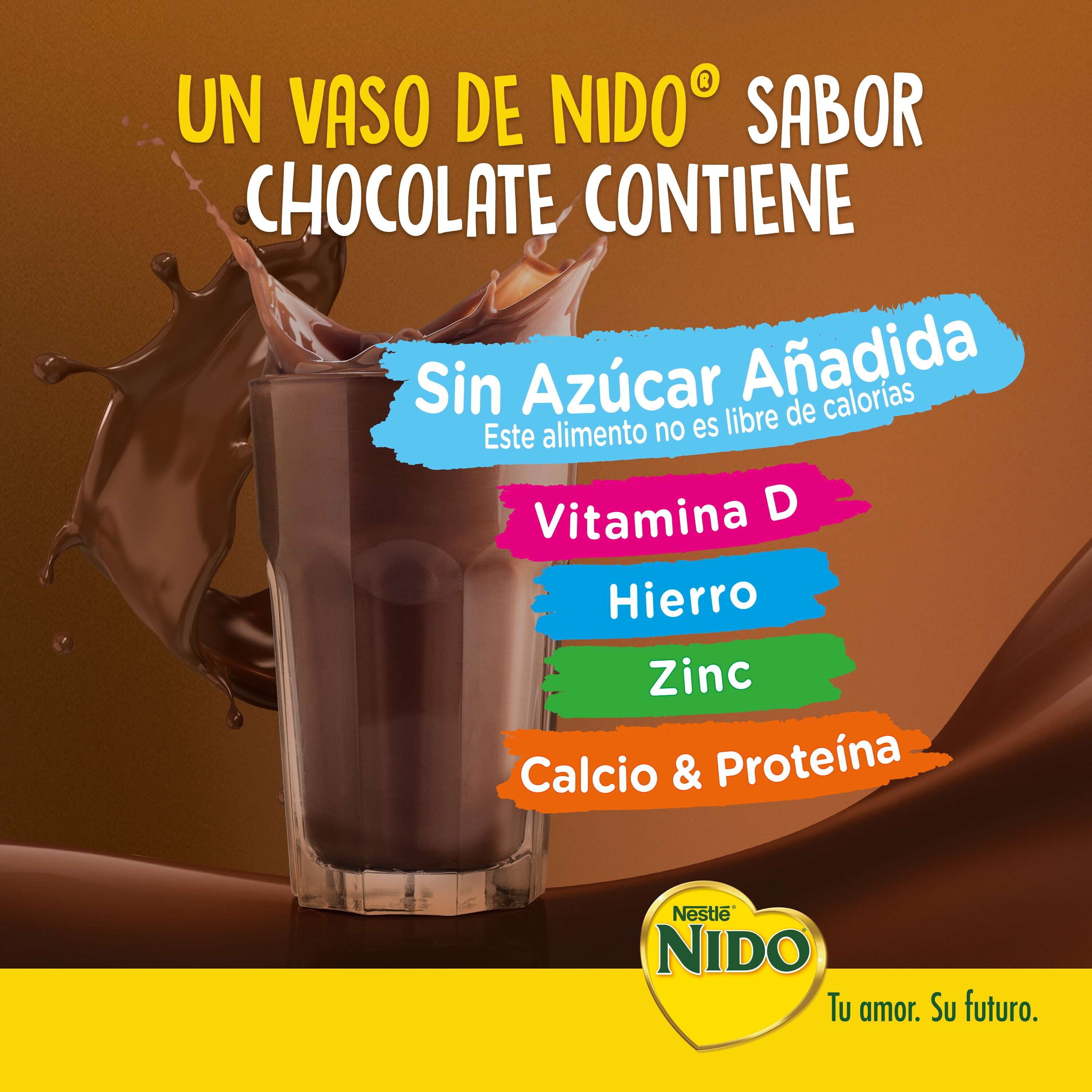 Nido Semidescremada Sabor Chocolate