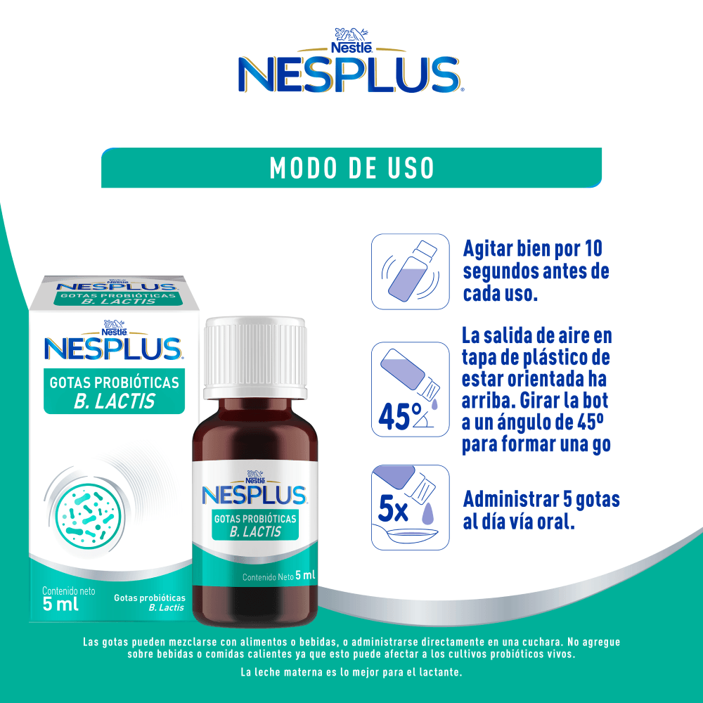 Probióticos NESPLUS® B.Lactis 5ml