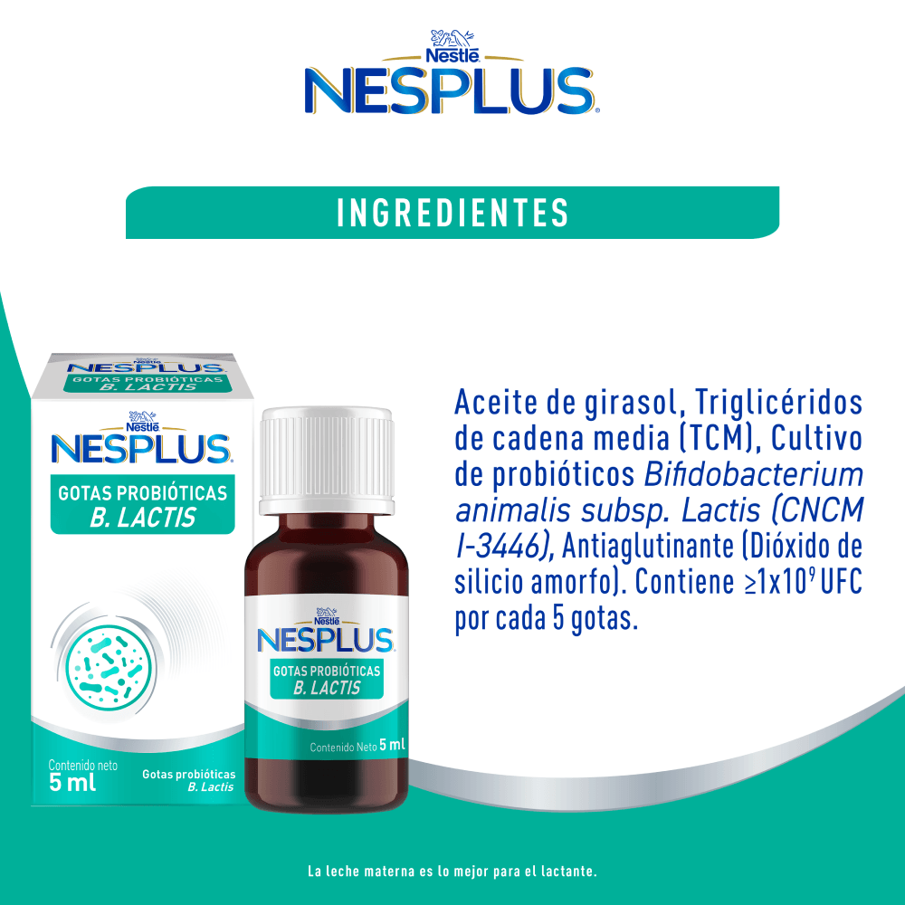 Probióticos NESPLUS® B.Lactis 5ml