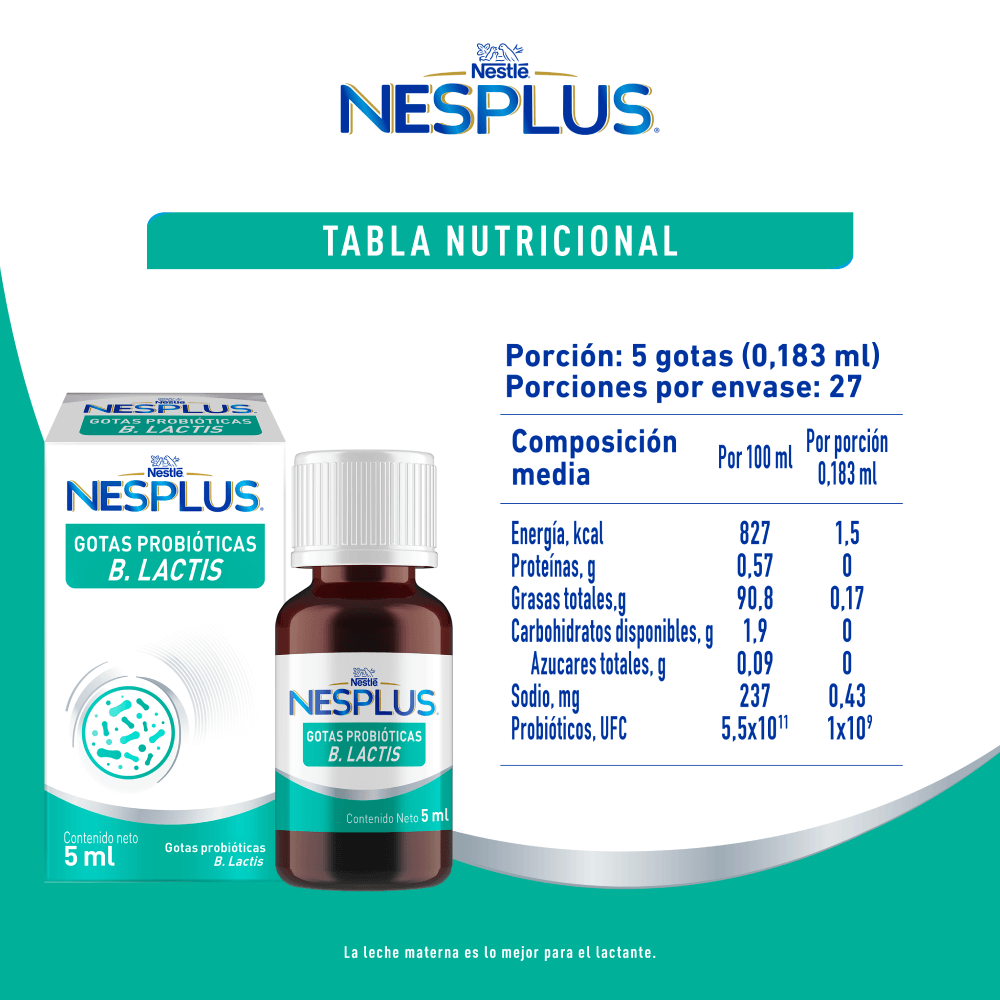 Probióticos NESPLUS® B.Lactis 5ml