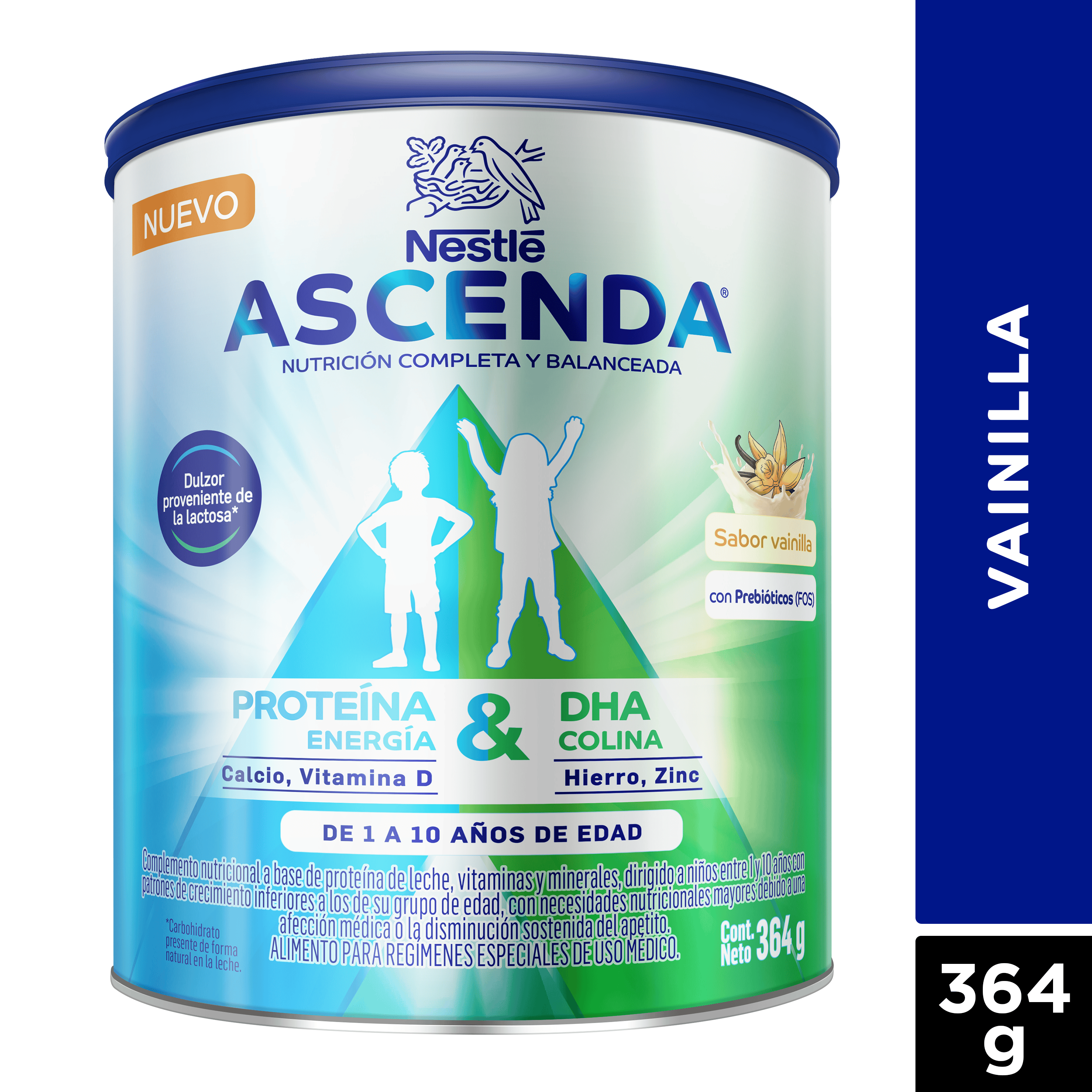 Ascenda vainilla 364g