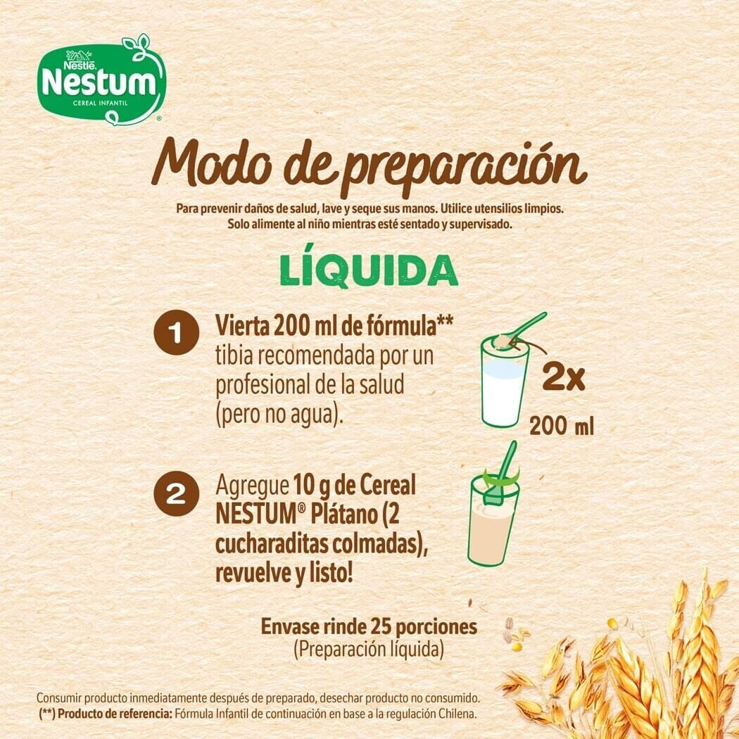 Cereal Infantil Nestum Plátano 250g