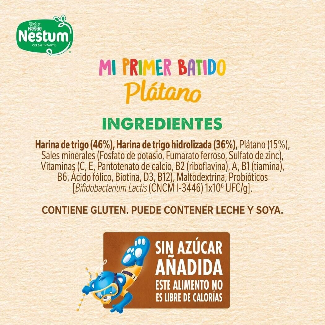 Cereal Infantil Nestum Plátano 250g