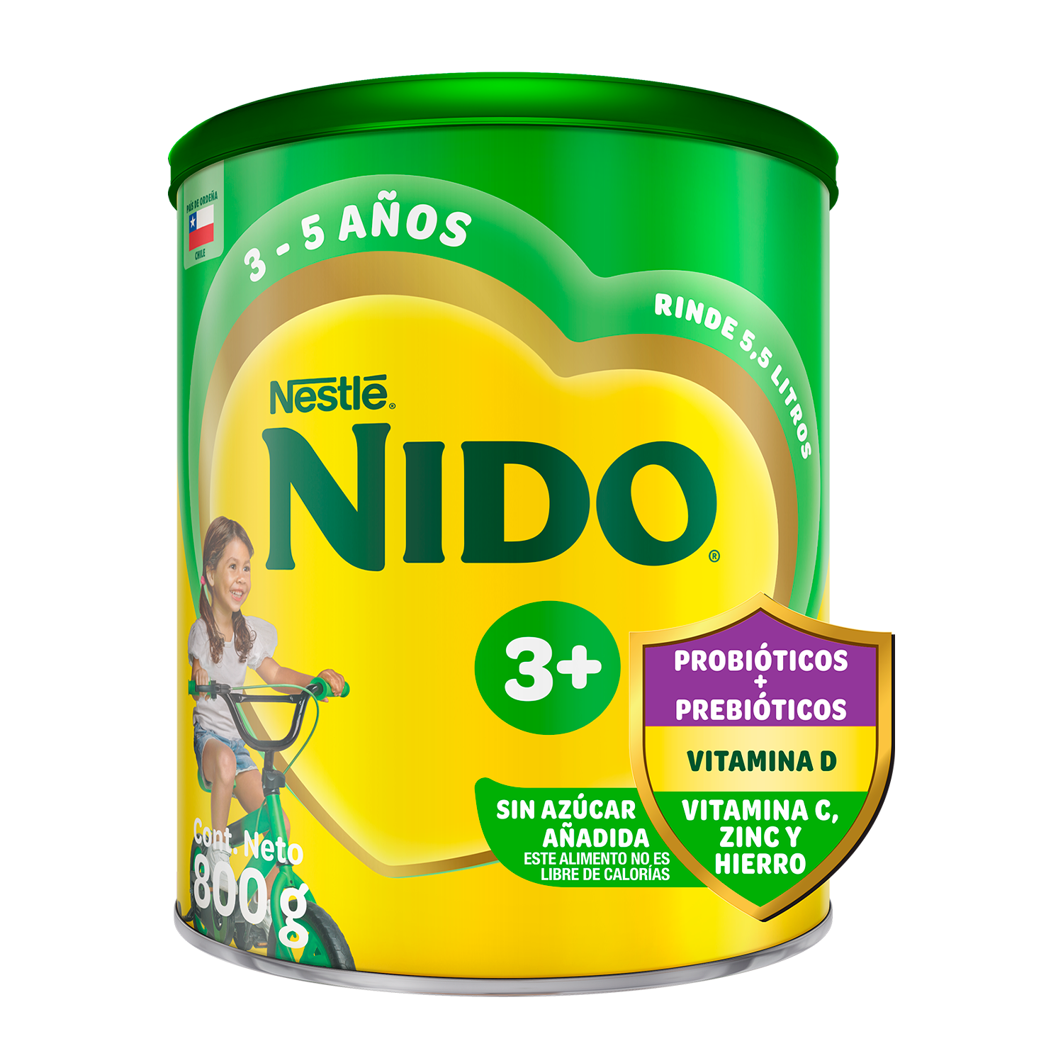 Leche en Polvo NIDO® 3+