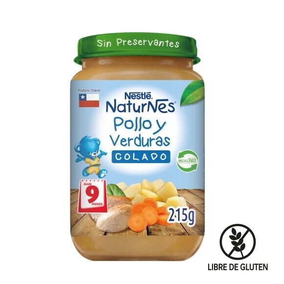 naturnes pollo y verduras