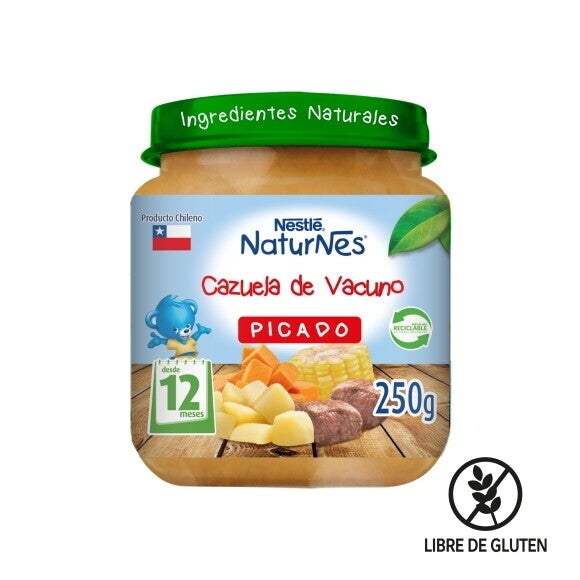 naturnes picado cazuela de vacuno