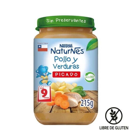 naturnes pollo y verduras