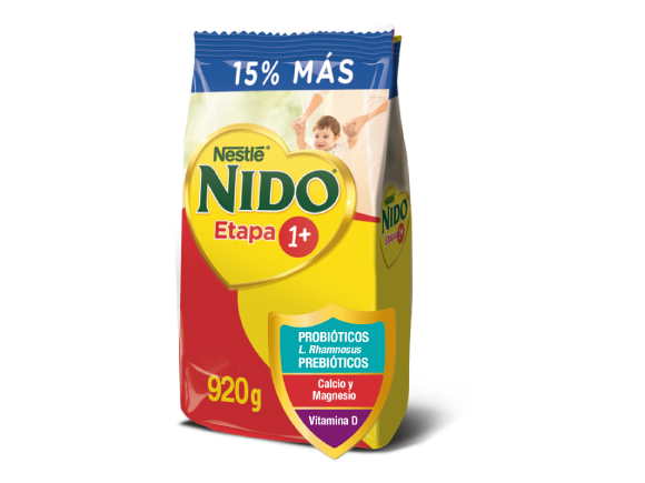 Fórmula Láctea NIDO® Etapa 1+ Bolsa 920g