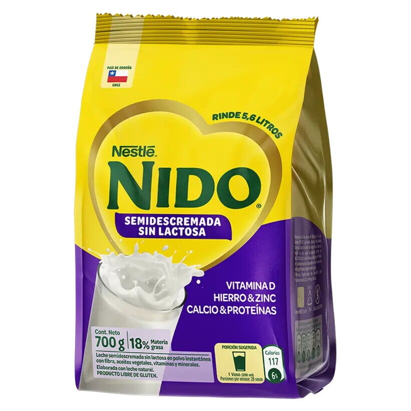 NIDO Semidescremada Sin Lactosa