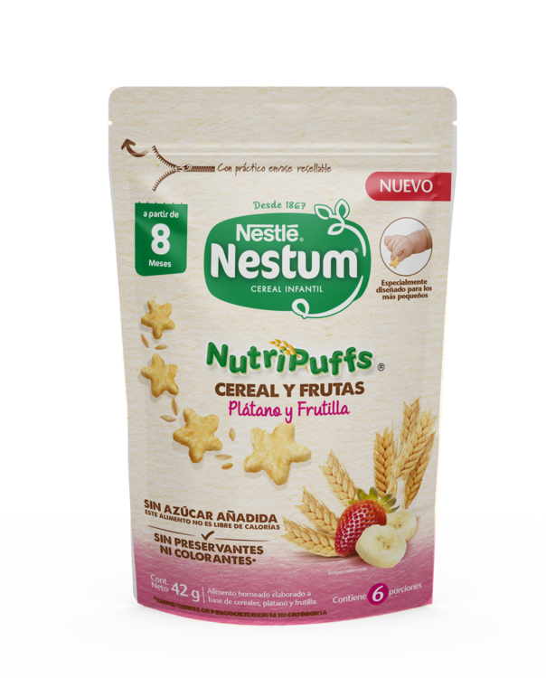 Nutripuff Frutilla Platano