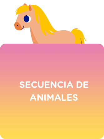 Secuencia de animales