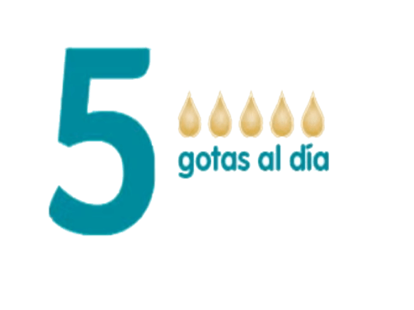 5 gotas al dia