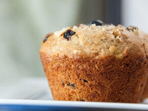 muffin de avena al microondas