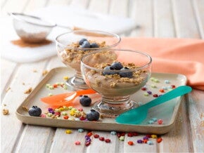 Cremoso de Yoghurt, Cacao y Vainilla Cremoso de Yoghurt, Cacao y Vainilla