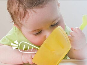 Guía para comenzar a darle a tu bebé alimentos sólidos Guía para comenzar a darle a tu bebé alimentos sólidos