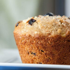 muffin de avena al microondas