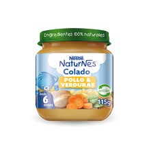 Colado Naturnes Pollo Verduras 115g