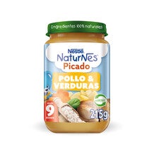 Picado Naturnes Pollo y Verduras 215g