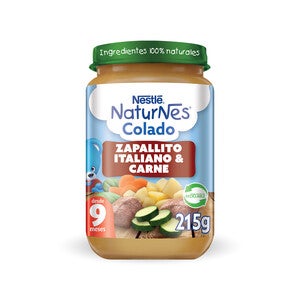naturnes zapallito italiano y carne