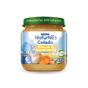 Colado Naturnes Pollo Verduras 115g