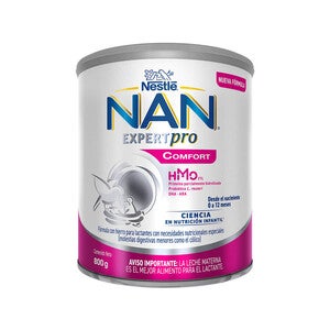 Fórmula Infantil NAN® Comfort Expertpro Etapas 1 y 2 800g 