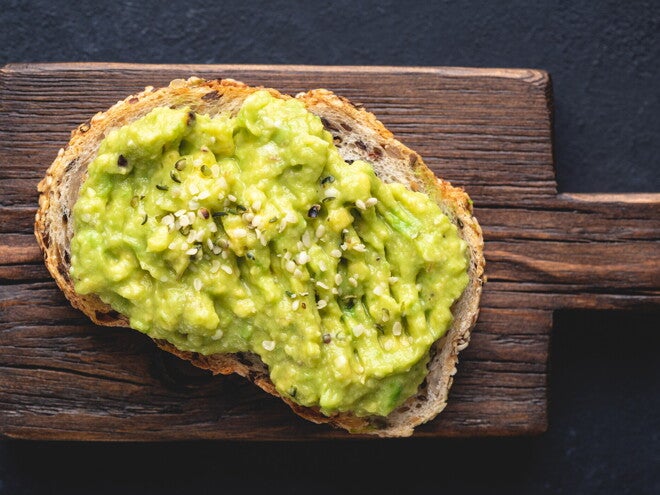 Sándwich de vegetales verdes con dip de Garbanzo Sándwich de vegetales verdes con dip de Garbanzo