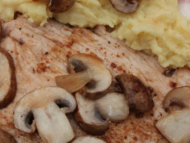 receta de pollo salsa champinones pure de papa receta de pollo salsa champinones pure de papa