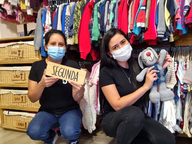 Reutilización de ropa con Travieso Reutilización de ropa con Travieso