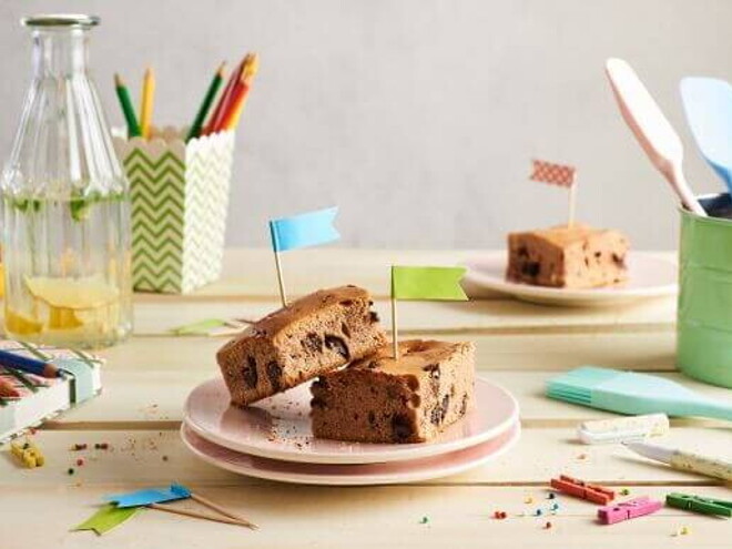 Rebanadas de brownies de chocolate Rebanadas de brownies de chocolate