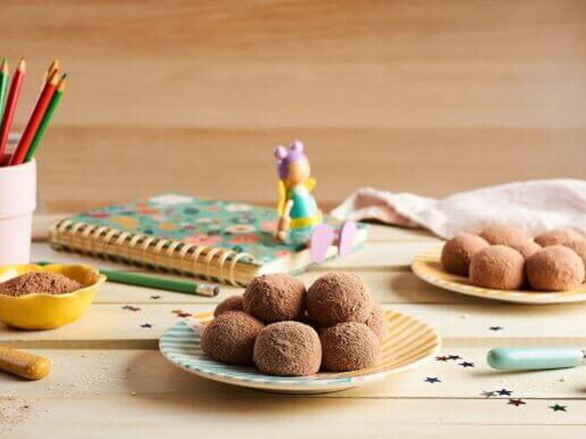 Cocadas con Nido Chocolate Cocadas con Nido Chocolate