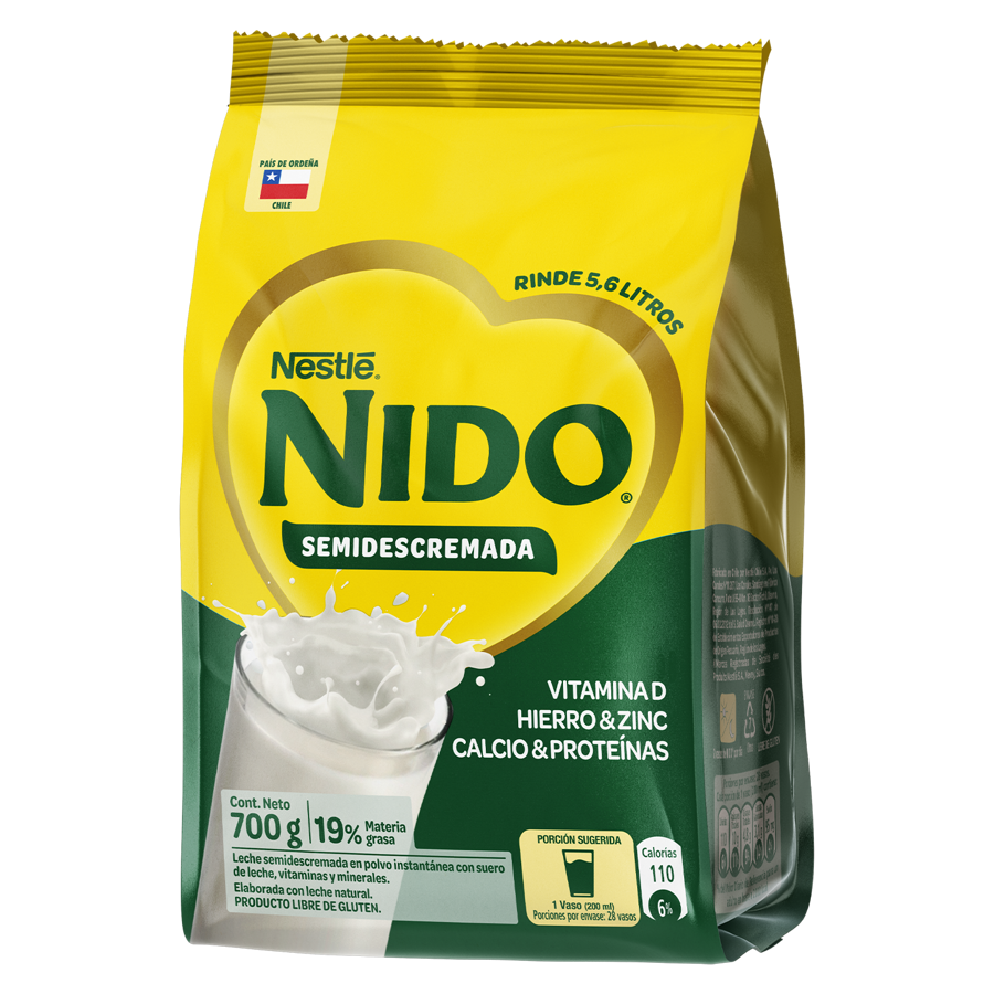 Leche en Polvo NIDO® Semidescremada 