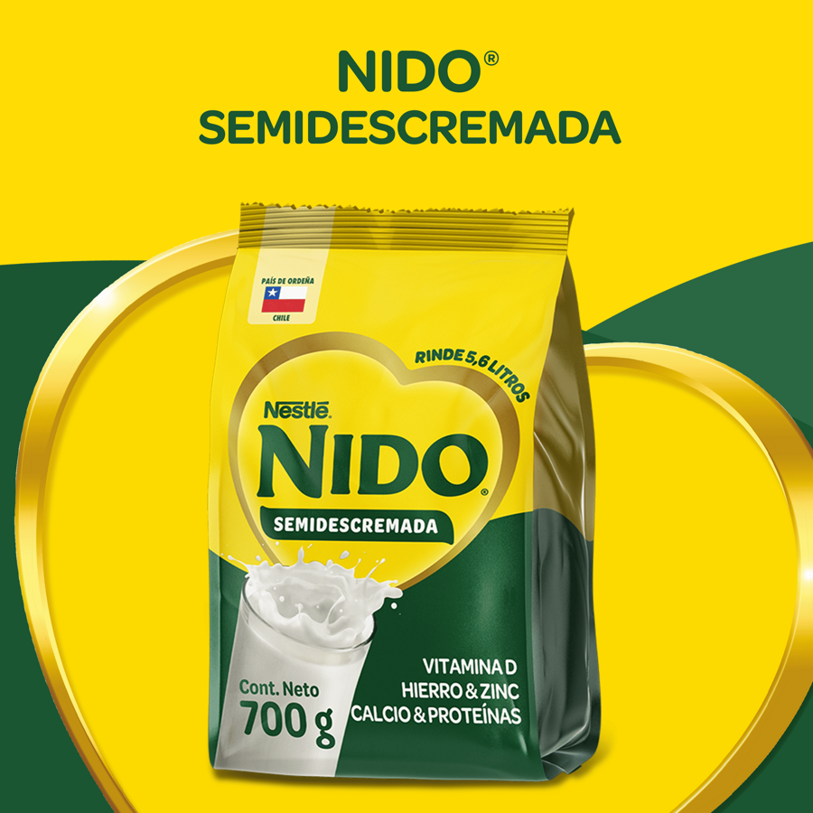 Leche en Polvo NIDO® Semidescremada 