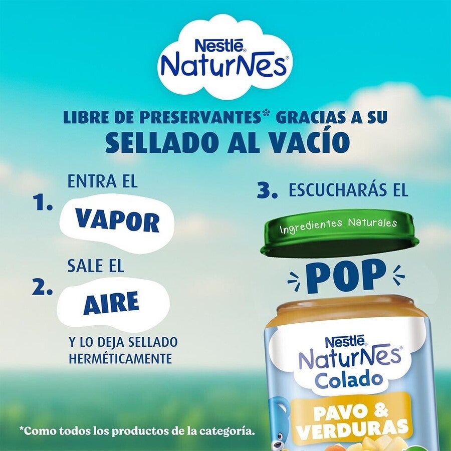 Colado Naturnes Pavo y Verduras 215g